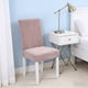 thumbnail image 5 of Fundas de silla de terciopelo con cubierta de aire de poliéster Fundas de silla elásticas para cocina y comedor Fundas de silla extraíbles y lavables Adecuadas para el hogar, hoteles y salones de banq, 5 of 6