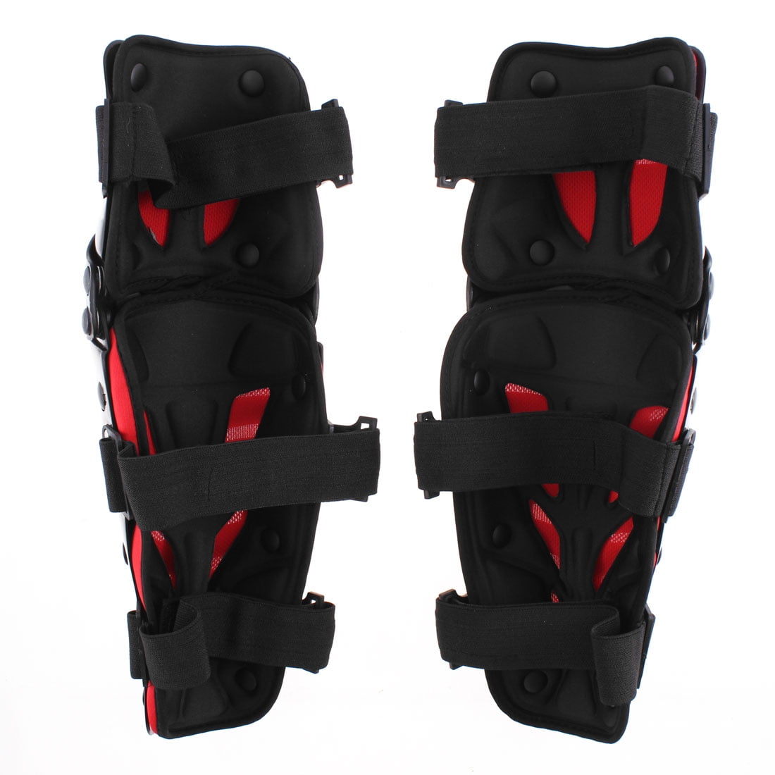 Motorcycle Racing Motocross Knee Pads Protector Guards Protective Gear Black/&Red