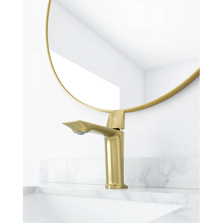 YZZY Bathroom Faucet Single Handle Sink 1 Hole Basin Faucet