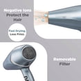 thumbnail image 4 of Secador de pelo Conair INFINITIPRO Quick Style & Shine 1875W Azul, 4 of 6