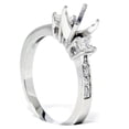 thumbnail image 1 of Princess Cut Diamond Engagement Semi Mount Ring Setting, 1 of 2