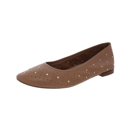 

Aerosoles Womens Shelley Leather Perforated Ballet Flats