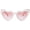 Pink Gradient, variant on Heart Shaped Sunglasses Sunglasses Eye Bling Sun Glasses UV400 Protection