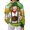 Light Green, variant on Spring and Autumn and Attractive Plant Print Casual and Comfortable Women's Blouse Fall Essentials Clothes