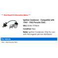 thumbnail image 2 of Ignition Condenser - Compatible with 1964 - 1965 Porsche 356C, 2 of 2