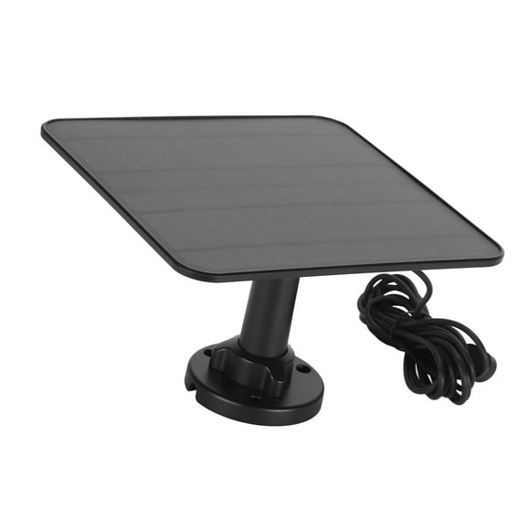 Solar Panel for Arlo Pro 3 Pro 4 Pro 5S Ultra Ultra 2 Go 2 Floodlight Camera, 6V 12W Solar Panel Charging IP65 Weatherproof 9.8ft Cable, 360 Adjustable Wall Mount
