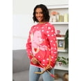 thumbnail image 3 of Adult Love A Lot Bear Valentine's Sweater, 3 of 11