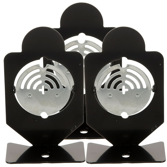 OUNONA 3Pcs Portable Metal Shooting Targets for Outdoor Exercise and