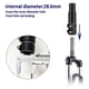 thumbnail image 4 of Extensor de potencia de horquilla de bicicleta, adaptador de elevador de manillar de bicicleta, adaptador de cabeza de aleación de aluminio, para bicicleta de montaña, bicicleta de carretera y MTB, 4 of 5