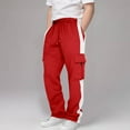 thumbnail image 4 of Sentuca Boys Sweatpants with Pockets Straigh Leg Baggy Cargo Sweatpants Casual Sports Pants for Toddler Clothes, 4 of 7