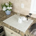 thumbnail image 2 of SussexHome 24 x 18 x 0.25 Inches Large Dish Drying Mat for Kitchen Counter - Super-Absorbent Washable Cotton Large Baby Bottle Dryer Pad - Highly Absorbent Ultra-Thin Dish Drying Pad, 2 of 7