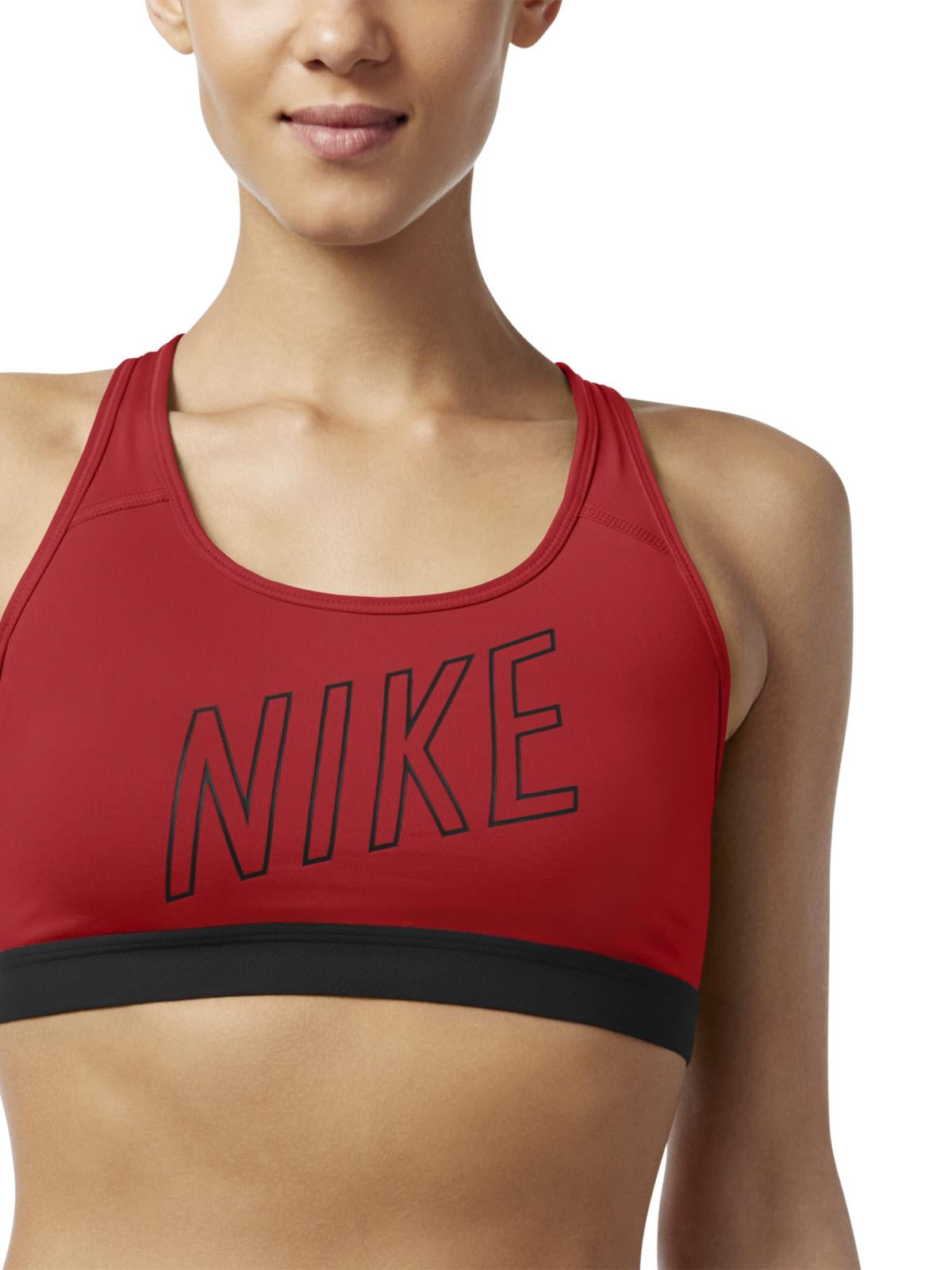 Nike Womens Dri-FIT Contrast Trim Signature Sports Bra 