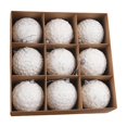 thumbnail image 3 of 9 Piezas de Adornos de Bolas de Navidad, Diseño de Escena de Bolas de Navidad, Regalos de Fiesta, Decoraciones para árboles de Navidad para Celebracio, 3 of 8
