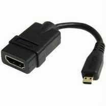 Startech  5In High Speed Hdmi Adapter Cable With Ethernet To Hdmi Micro - F-M