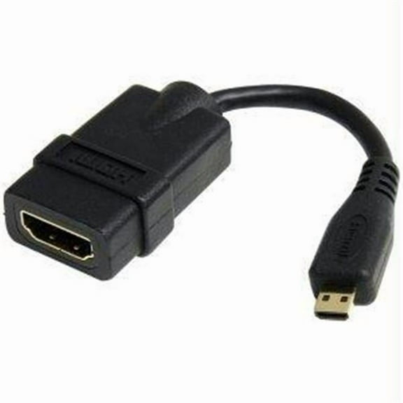 Startech  5In High Speed Hdmi Adapter Cable With Ethernet To Hdmi Micro - F-M