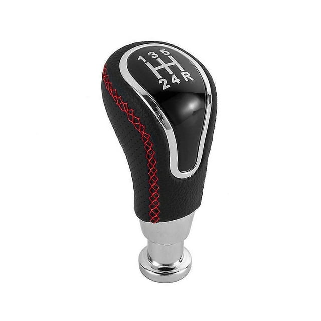 5 Speed Manual Car Gear Shift Knob Shifter Lever For Granta Kalina Niva Samara Largus Chrome+red