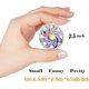 thumbnail image 3 of 3-5 Minutos Fidget Spinner EDC Hand Fidget Toy, Rainbow Multicolor Volante Aleación de Galvanoplastia Reductor de Estrés Alta Velocidad Acero Inoxidable Rodamiento Dedo Tri-Spinner Alivio Juguetes para Enfoque ER, 3 of 5