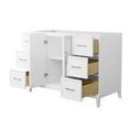 thumbnail image 3 of Wyndham Collection WCH717148SWHCXSXXMXX Elan 47" Single Free Standing Vanity Cabinet Only, 3 of 7