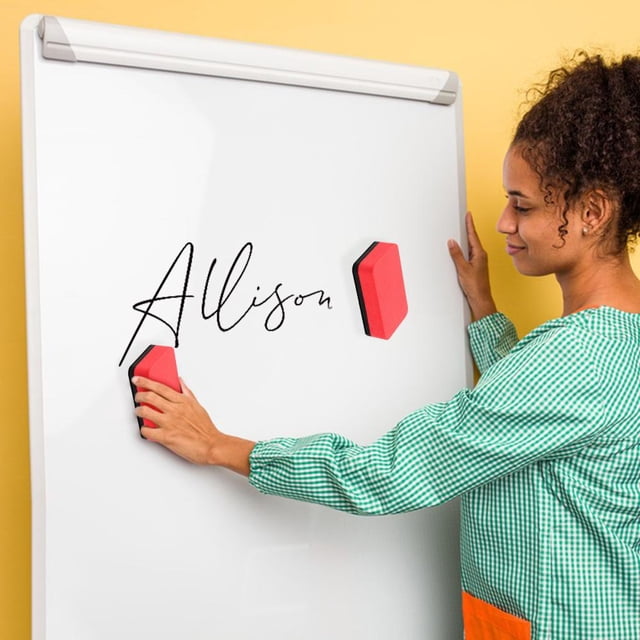 Feltree Whiteboard Eraser Magnetic EVA Board Eraser Rectangular Children Cloth Blackboard Eraser