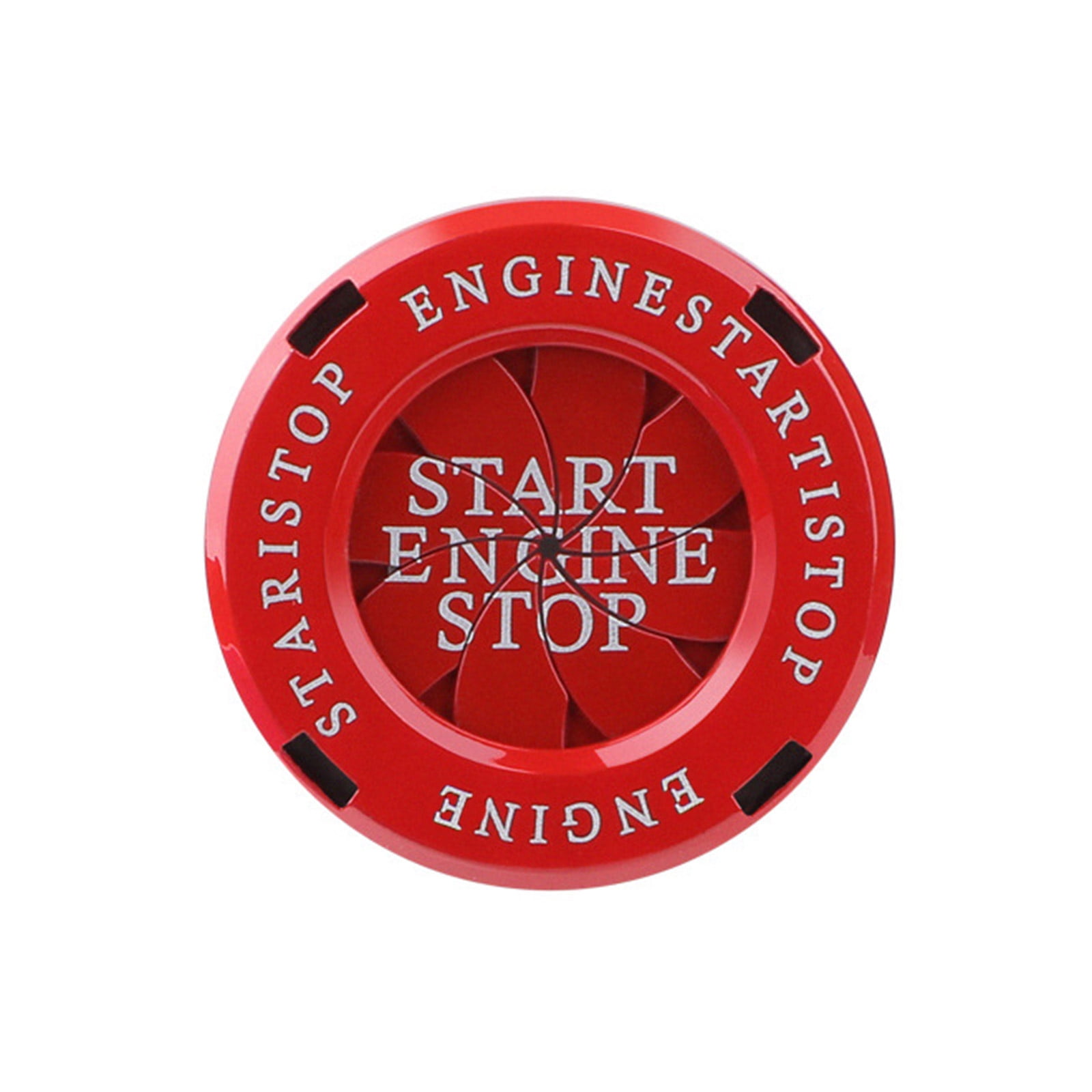 Tierpop rotary push start button cover auto spin engine start stop 