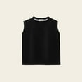 thumbnail image 4 of AherBiu Baby Toddler Girls Clothes Cotton Tshirt Crewneck Sleeveless Summer Tank Tops for Kids Comfy Tees, 4 of 4