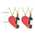 thumbnail image 2 of 4Pcs Fashion Necklaces Creative Alloy Heart Bottle Pendants (Assorted Color), 2 of 8