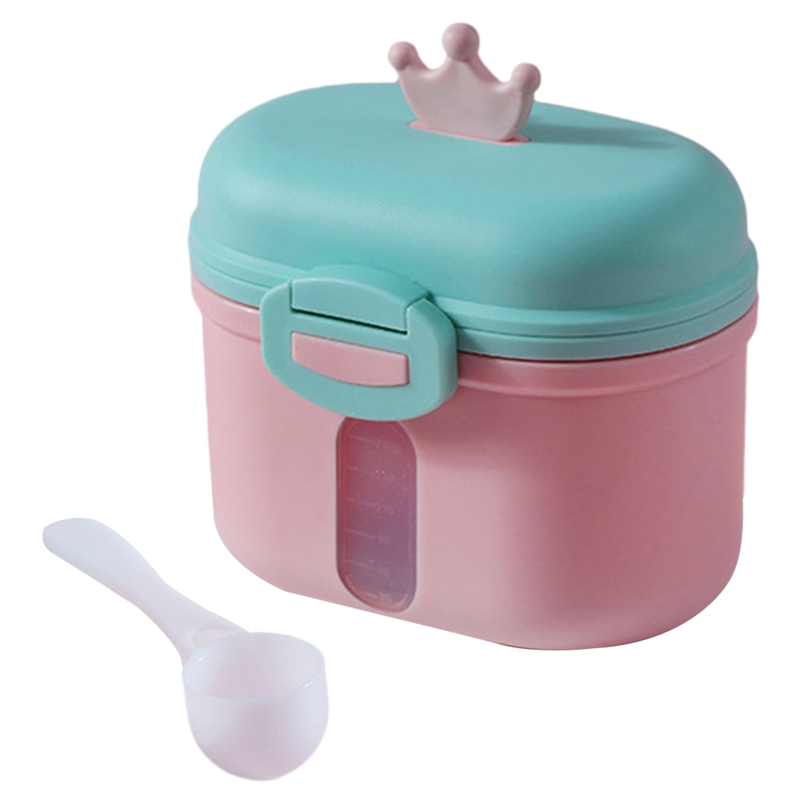 Portable Baby Food Storage Box Milk Powder Formula Dispenser Organizer Container 