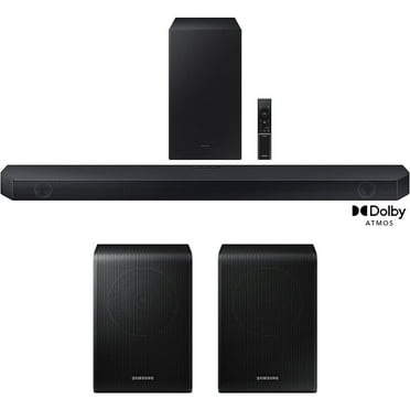 Samsung HW-Q600C 3.1.2ch Soundbar and Subwoofer with Dolby Audio Bundle with Samsung SWA-9200S Wireless Surround Speakers