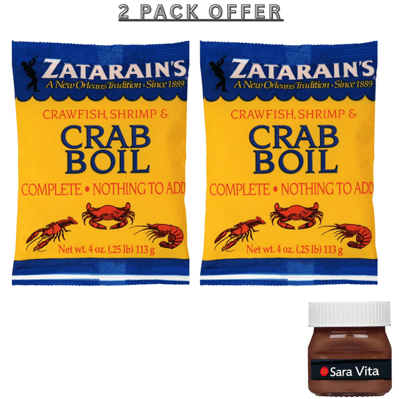 Zatarain's Preseasoned Crab Boil, 4.0 oz Bag