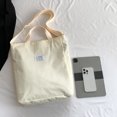 thumbnail image 3 of Bolso de mano de pana para mujer, bolso cruzado de moda, bolso de viaje de invierno (blanco), 3 of 8