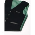 thumbnail image 6 of Isaac Mizrahi Boys' Slim Fit 3 Piece Velvet Suit, 6 of 6