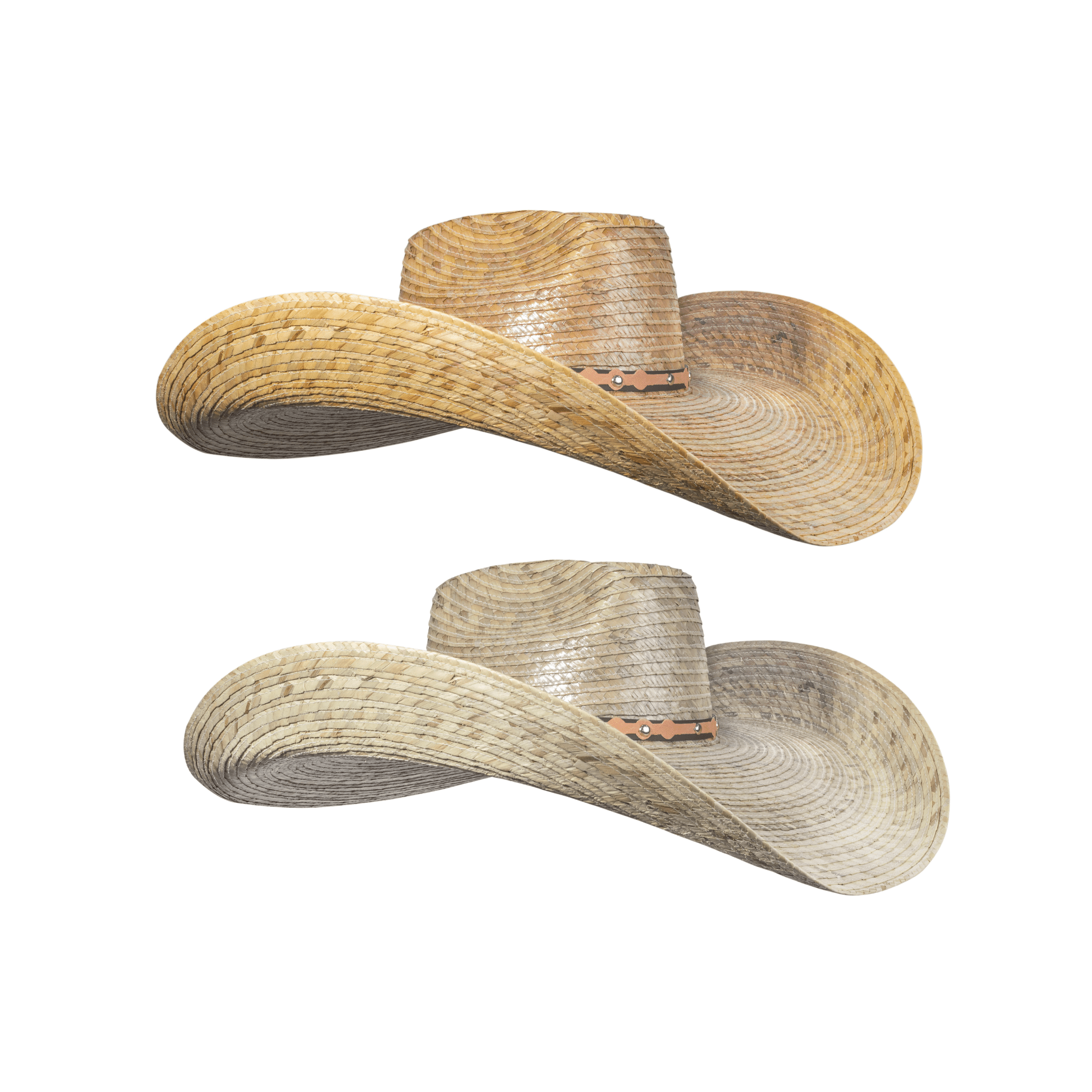 Straw cowboy hat ?  NWT made in México Mexican Cowboy Hat | Summer Straw Hats | Country Western  main image 4
