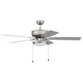 thumbnail image 2 of Craftmade P1195-52 Pro Plus 52" 5 Blade Led Indoor Ceiling Fan - White / Washed Oak, 2 of 5