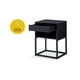 thumbnail image 4 of Mesa de Noche Nooz Cube Metal Color Negro, 4 of 6