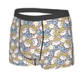 thumbnail image 2 of Balery Cute Rabbit Men's Boxer Briefs, Soft and Breathable Cotton Underwear with nylon Waistband-Medium, 2 of 9