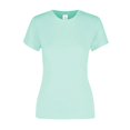 thumbnail image 1 of Playera Peso Completo para Dama, Color Aqua, 100% Algodón, 1 of 3