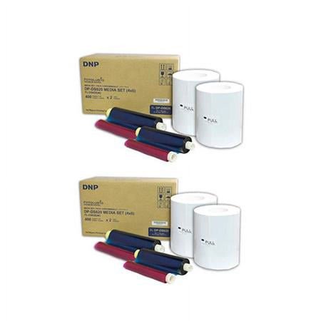 UPC: 0840014191390 | 2x 4×6  Dye Sub Media for DS620A Printer  400 Prints Per Roll  2 Piece
