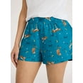 thumbnail image 5 of Joyspun Women's Woven Pajama Boxer Shorts, Sizes XS to 3X, 5 of 6