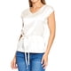 thumbnail image 1 of Blusón Mujer Moda Casual Formal Cinto Decorativo Ivory blanco CH, 1 of 5