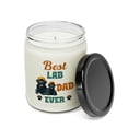 thumbnail image 2 of Best Labrador Retriever Dad Ever Happy Father's Day Soy Wax Candle Lab Dog Lover Gifts 9oz White Birch & Black Pepper Candle - 02006, 2 of 5
