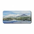thumbnail image 1 of Landscape Computer Mouse Pad, Mountain Lake in the Alps Outdoor Scenic Crystal Clear Water Glacier Setting, Rectangle Non-Slip Rubber Mousepad X-Large, 35" x 15" Gaming Size, Multicolor, by Ambesonne, 1 of 2