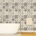 thumbnail image 3 of Walplus  Noor Light Brown Beige Mediterranean Wall Tile Stickers Peel and Stick 24pcs, 3 of 7