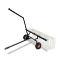 thumbnail image 1 of VEVOR Tow Behind Dethatcher, 60-inch Tow Dethatcher with 24 Steel Tines, Lawn Dethatcher Rake for ATV or Mower, Tow Behind Lawn Rake with Lift Handle for Leaves, Pine Needles, and Grass, 1 of 9