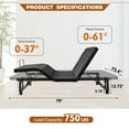King Adjustable Bed Frame with Wireless Remote, Electric Bed Frame