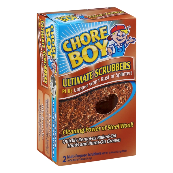 6 Pack Soap Pads Chore Boy Non-Metallic