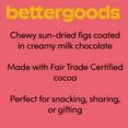 thumbnail image 3 of bettergoods Milk Chocolate Sun-Dried Figs, 13 oz, 3 of 9