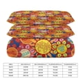 thumbnail image 2 of 3 Pcs Soft Bedding Set, Includes 1 Duvet Cover with Zipper And 2 Pillow Shams,It's A Small World Flowers Full(79"×90"), 2 of 8