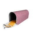 thumbnail image 5 of Bingfone Glitter Pink Magnetic Mailbox Cover Standard Size For Garden Yard Outdoor Decorations-21x18 In, 5 of 7