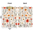 thumbnail image 3 of Wildflower Pattern 12.5x9in Clipboard, Durable Acrylic with Metal Clip and Wall Hook for Office or Classroom, 3 of 10