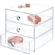 thumbnail image 1 of Caja organizadora de maquillaje AJIODA con 3 cajones acrílicos, 1 of 7